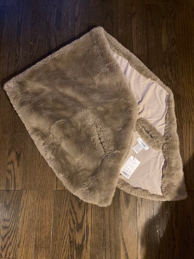 【新品】JENNEジェンヌ リッチボリュームファーケープ