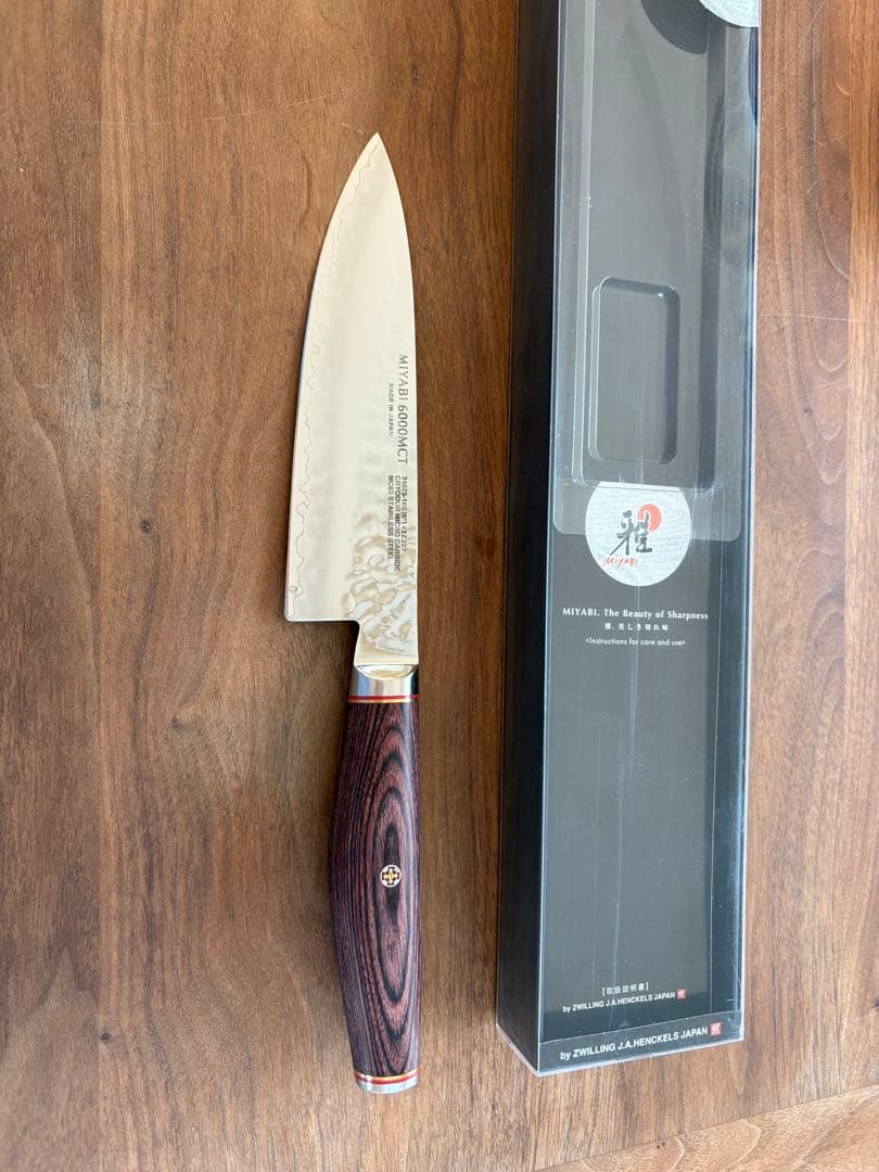 MIYABI 雅 6000MCT　16cm 牛刀　包丁 シェフナイフ