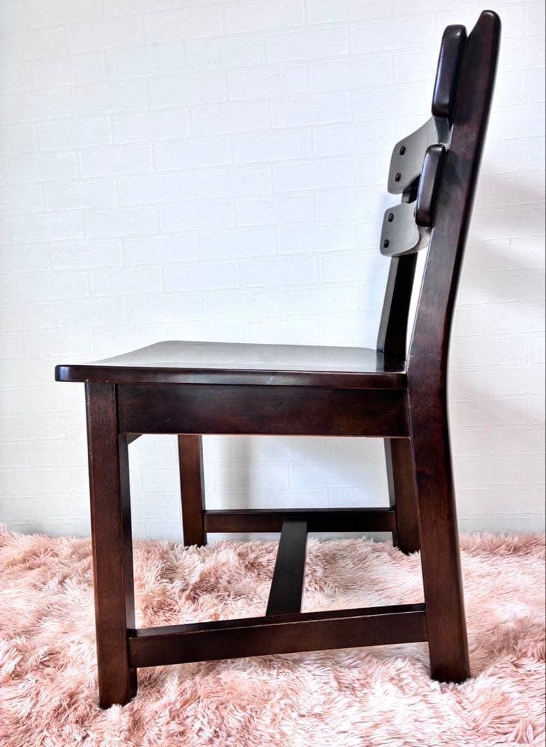 aimi311　2個セットカリモク ルスティック サイドダイニングチェア