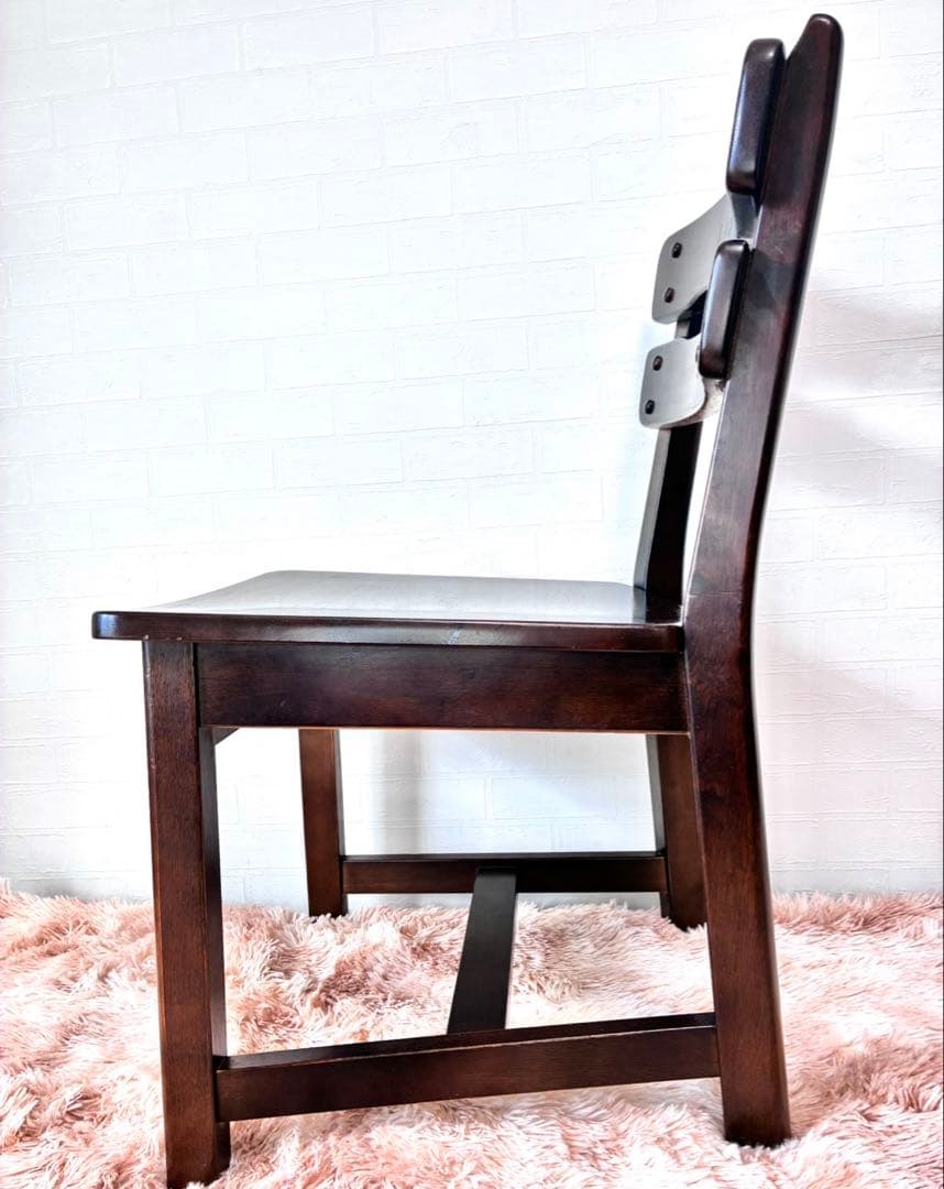 aimi311　2個セットカリモク ルスティック サイドダイニングチェア