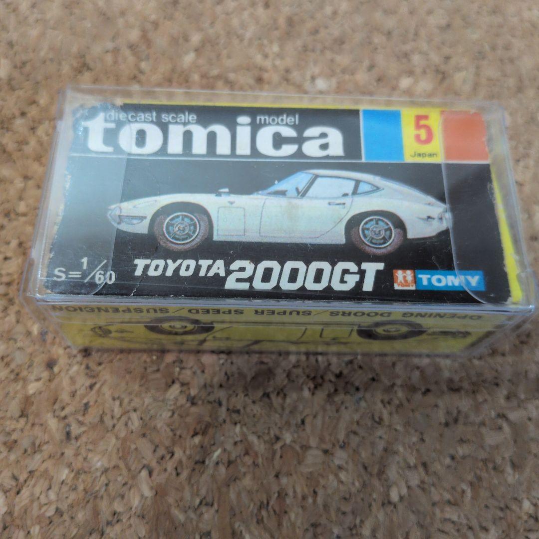 難あり】トミカ TOYOTA 2000GT 黒箱