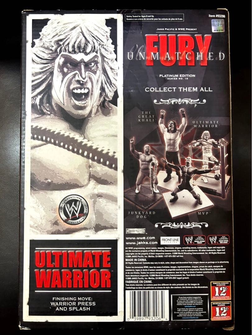 希少!レア! アルティメットウォリアー FURY フィギュア WWE WWF