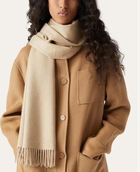 ロロ ピアーナ　Loro Piana　ストール　マフラー　オペラ　ボタニカル