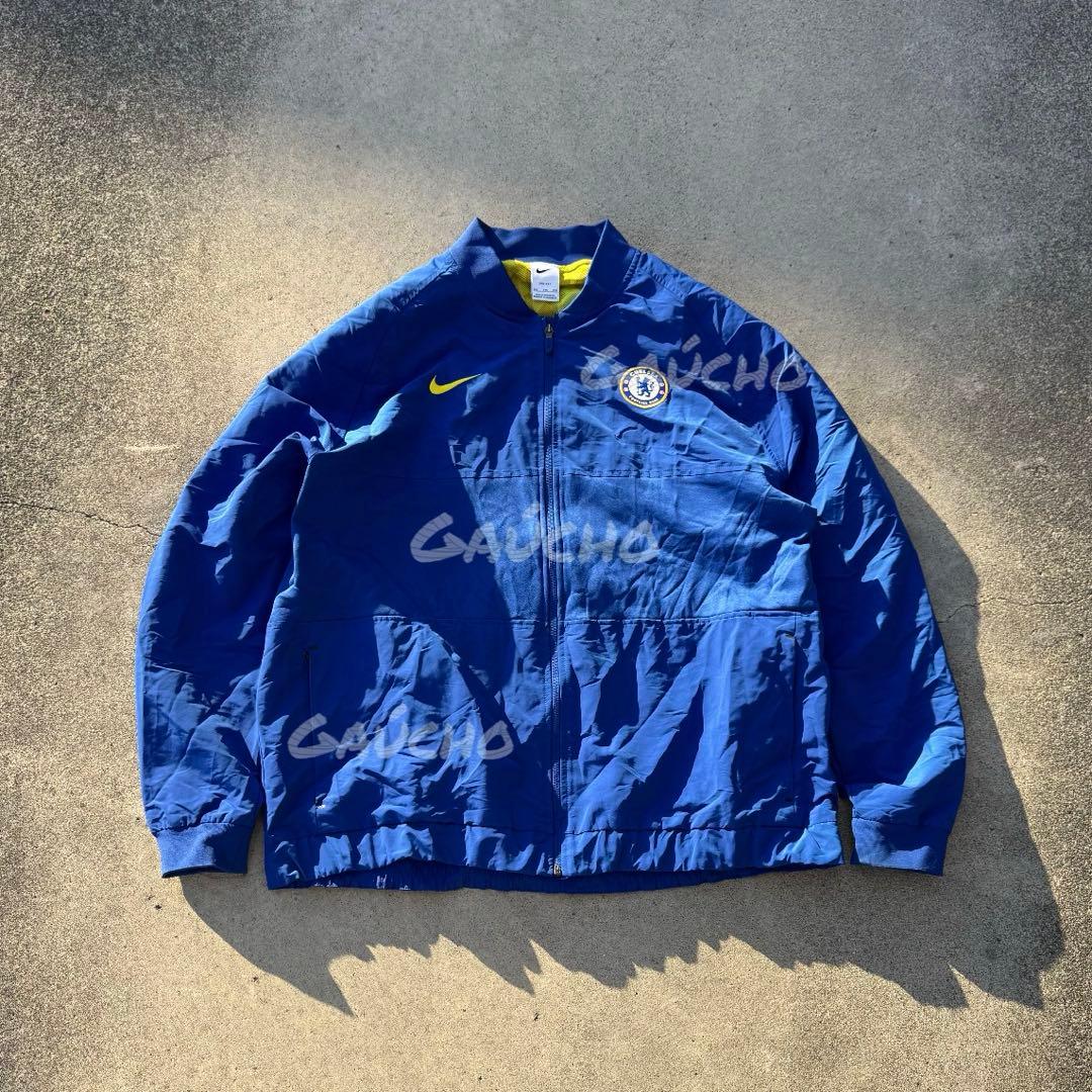 チェルシー　アンセムジャケット　ナイロンジャケット　ボックスシルエット　ジャージ