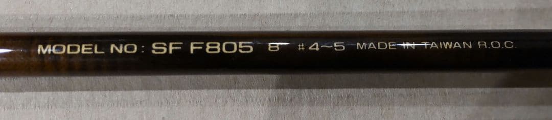 SF F805 フライロッド 8フィート LOCHMOR X 200 リール