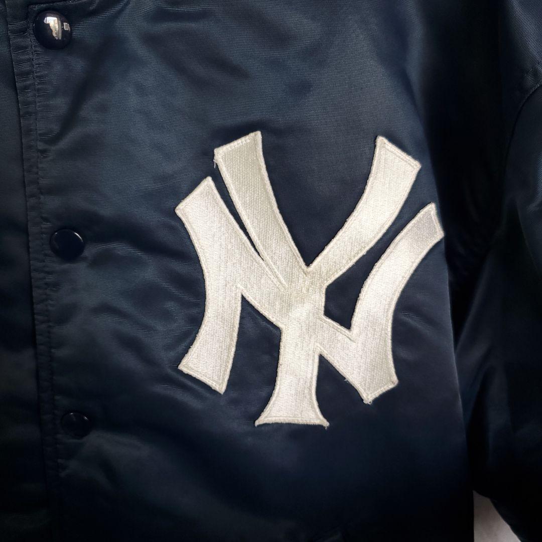 STARTER スターター MLBニューヨークヤンキース ロゴ ジャケット 紺