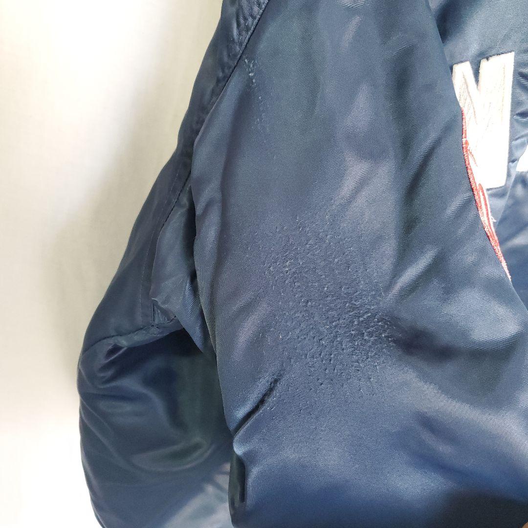 STARTER スターター MLBニューヨークヤンキース ロゴ ジャケット 紺