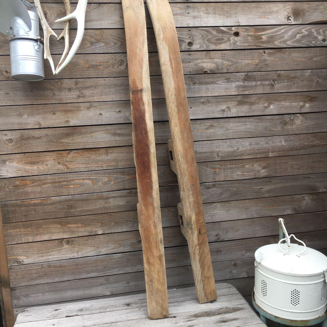 アンティークスキー板？ソリ？