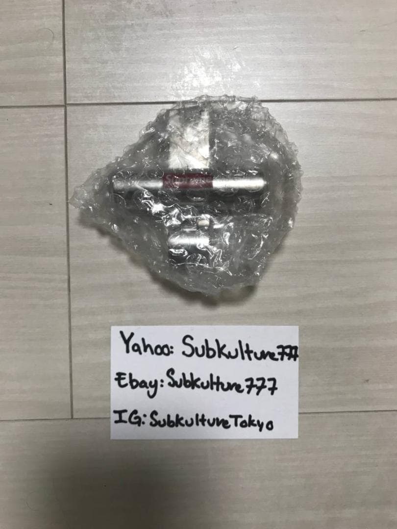 Supreme 六角形ヘッド工具 ゴールド シルバー