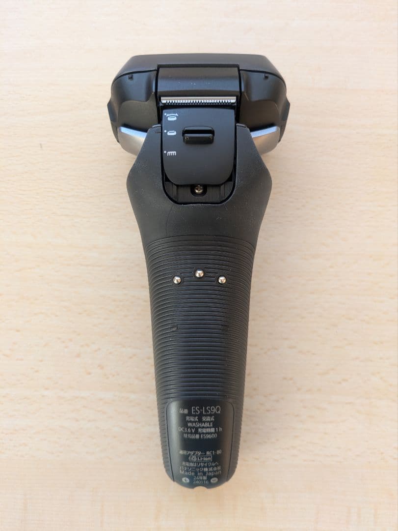 【美品】パナソニック(Panasonic) 6枚刃 ラムダッシュ ES-LS9Q