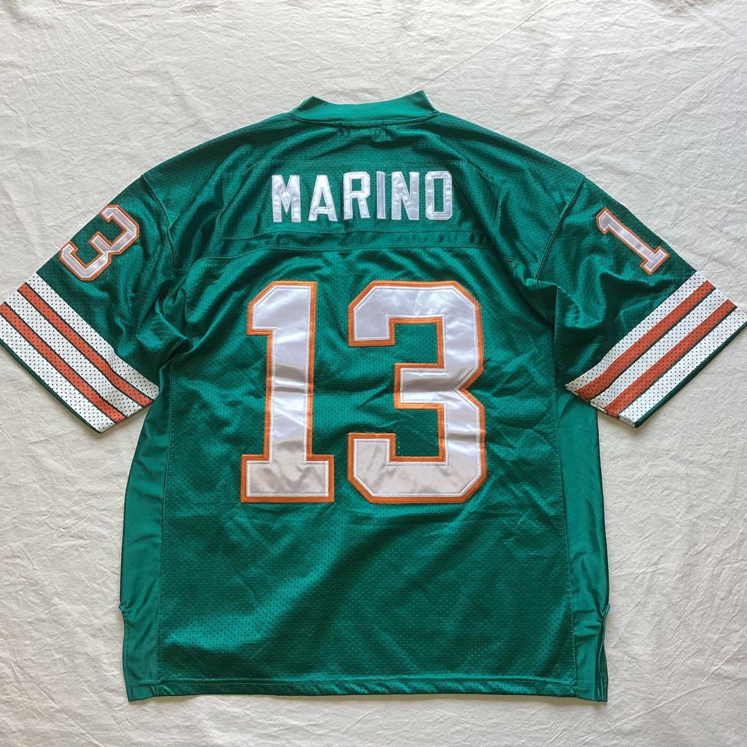 専用ミッチェルアンドネス ドルフィンズ ダン•マリーノ ゲームシャツ 48 美品
