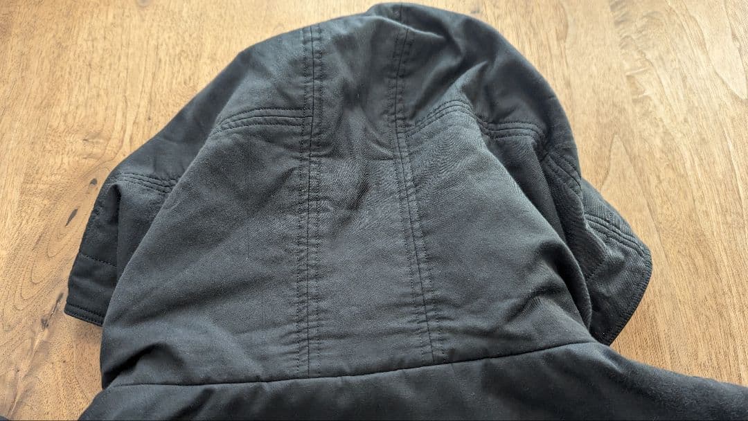 【試着のみタグ付き】山内 コットンキュプラ・中綿入りベンチコート GRAY