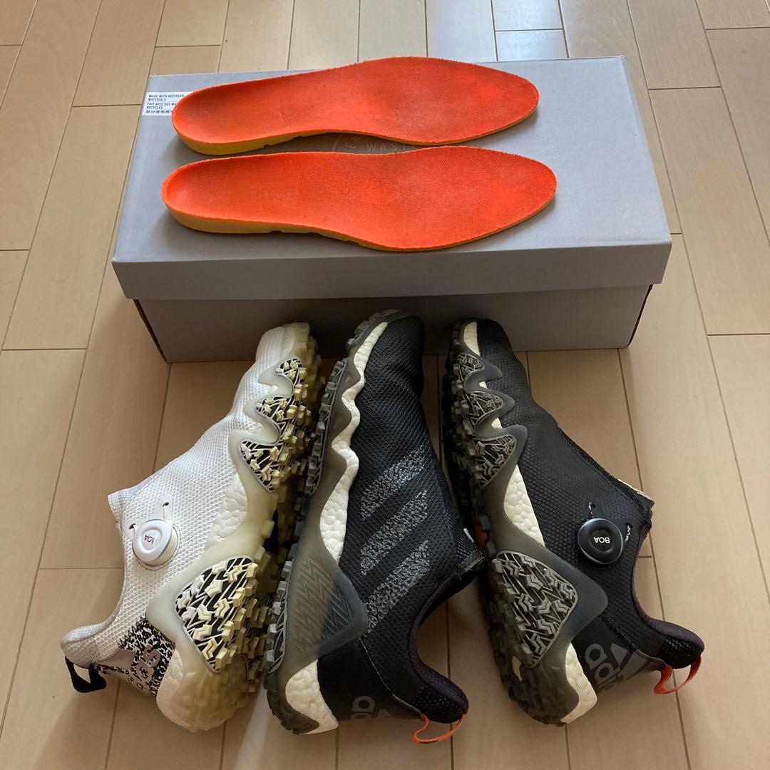adidas コードカオス22 BOAタイプ26.5cm ホワイト＆ブラック
