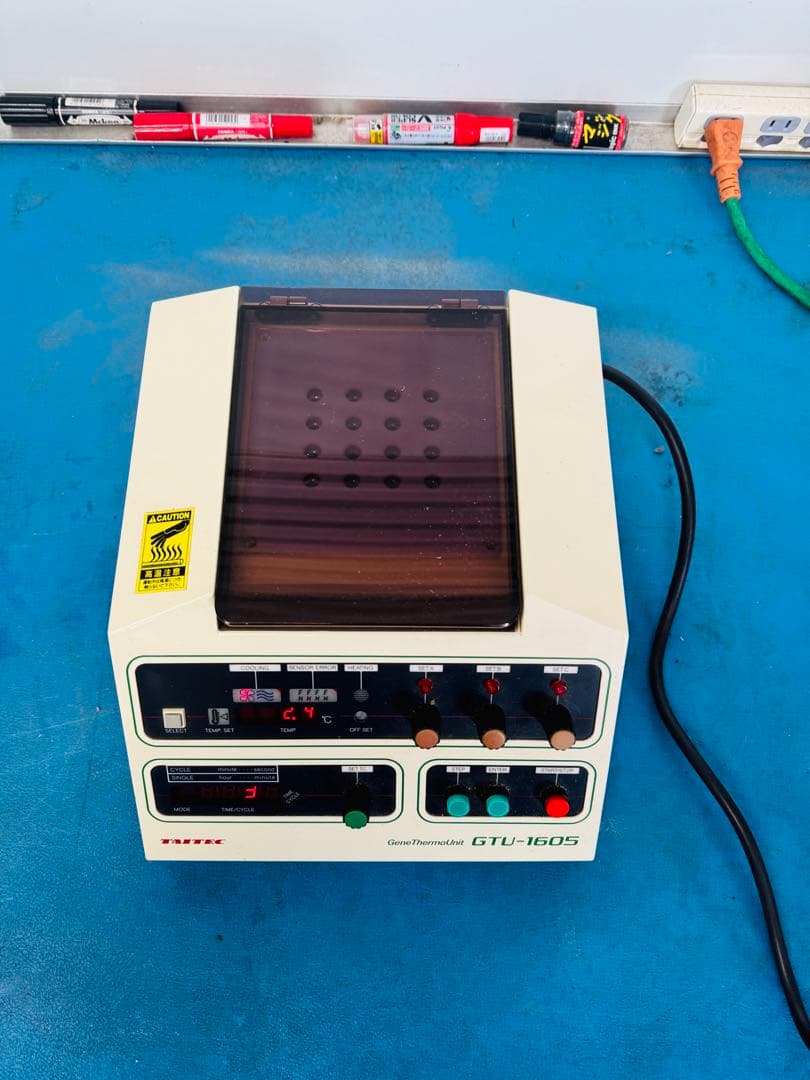 卓上型 振とう 振動 恒温槽 GTU-160S レトロ 50/60HZ 電動工具