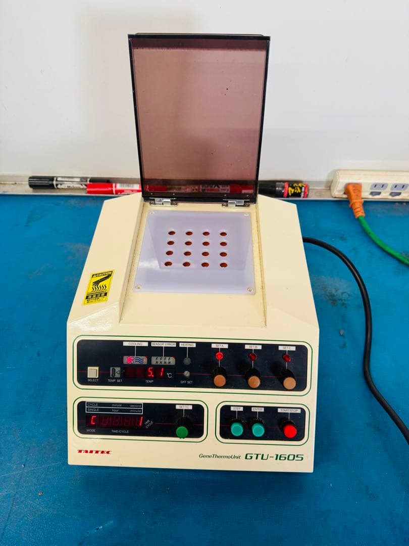 卓上型 振とう 振動 恒温槽 GTU-160S レトロ 50/60HZ 電動工具