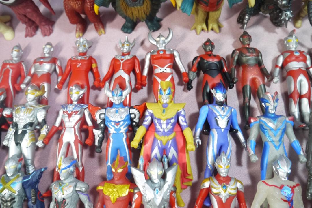 ウルトラヒーローシリーズ500　ウルトラ怪獣シリーズ500　ソフビ　101体