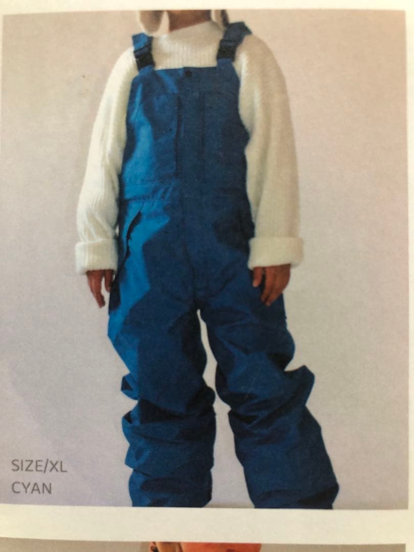ii green clothing キッズ スノーボードウェアビブパンツ L