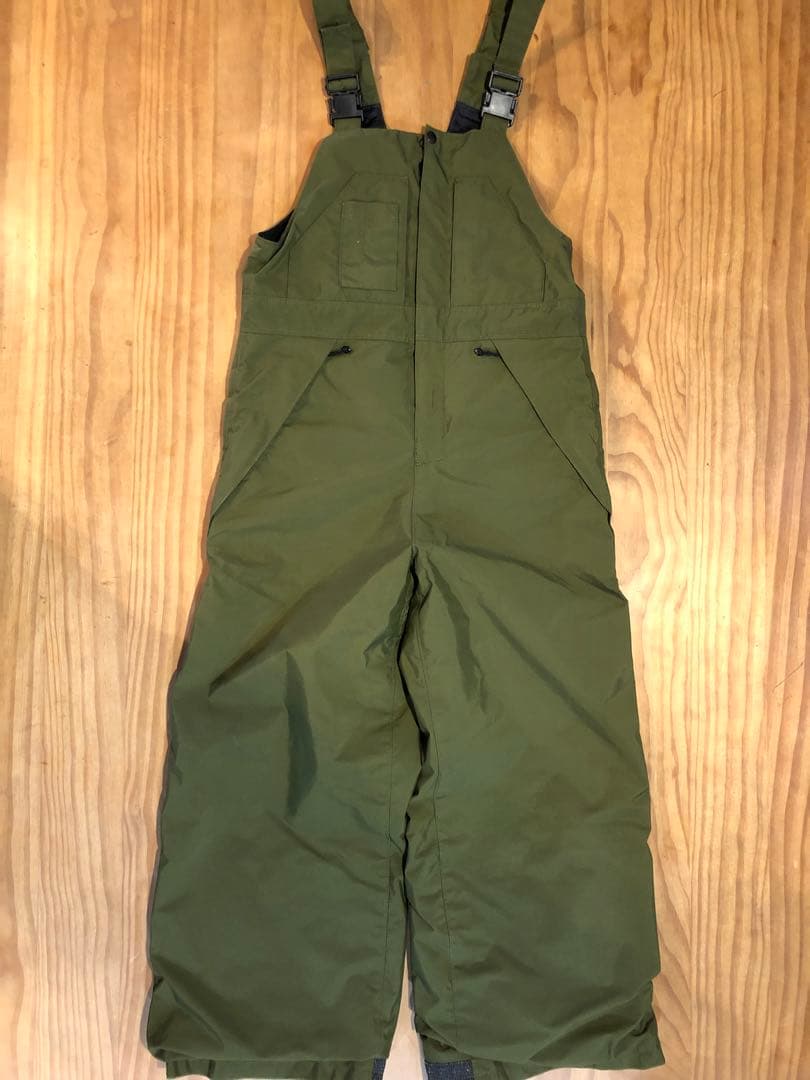 ii green clothing キッズ スノーボードウェアビブパンツ L