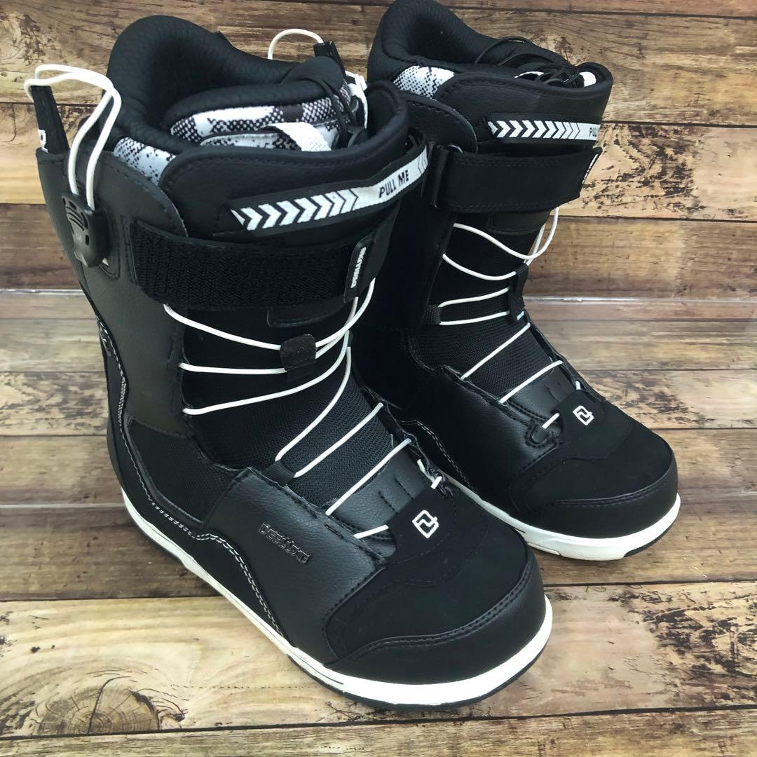 【美品】DEELUXE ID 5.2スノーボードブーツ ブラック 26.5cm