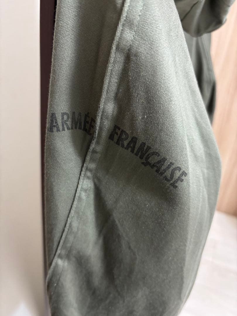 フランス軍 M64 パーカー 92C 1979年 デッドストック 1度洗い 美品