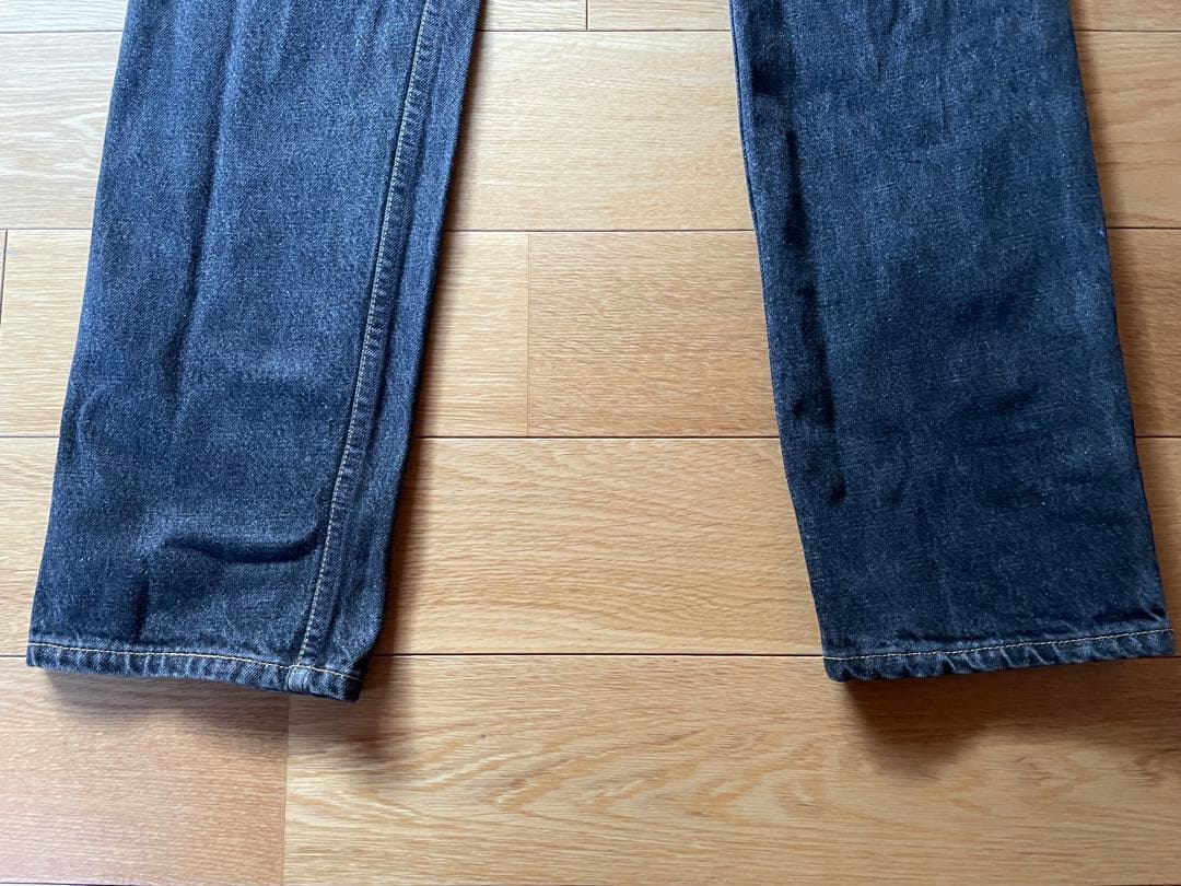 【美品】リーバイス 501 先染めブラックデニム　W30×L30 アメリカ製