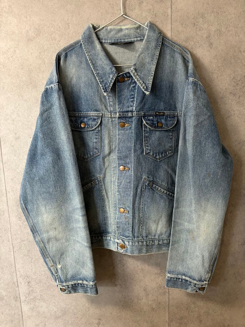 エヌハリウッド　USED加工　デニムジャケット　Gジャン　ジージャン