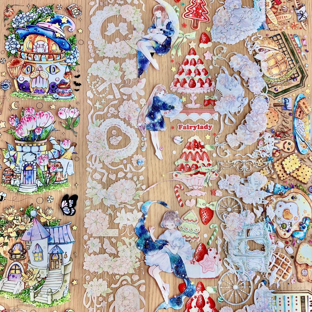 海外マステ 切り売り 11ループセット売り - メルカリ