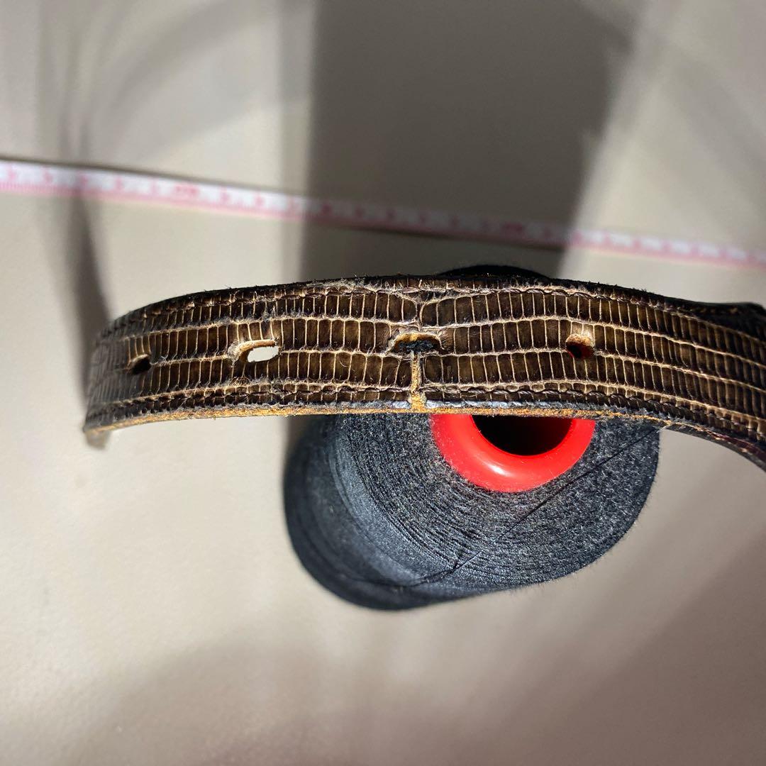 FUNNYのリザードレザー ベルト