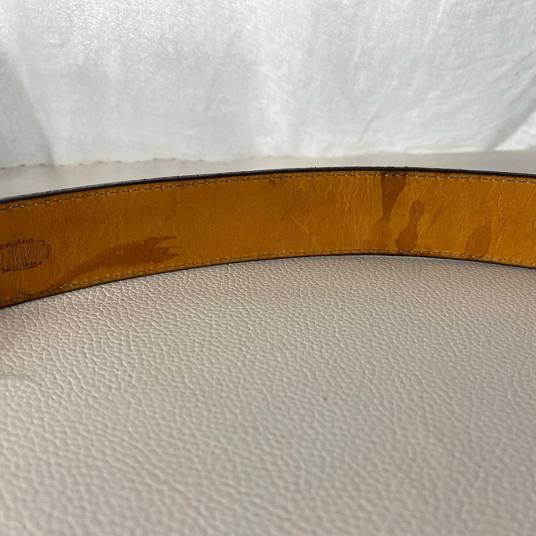 FUNNYのリザードレザー ベルト