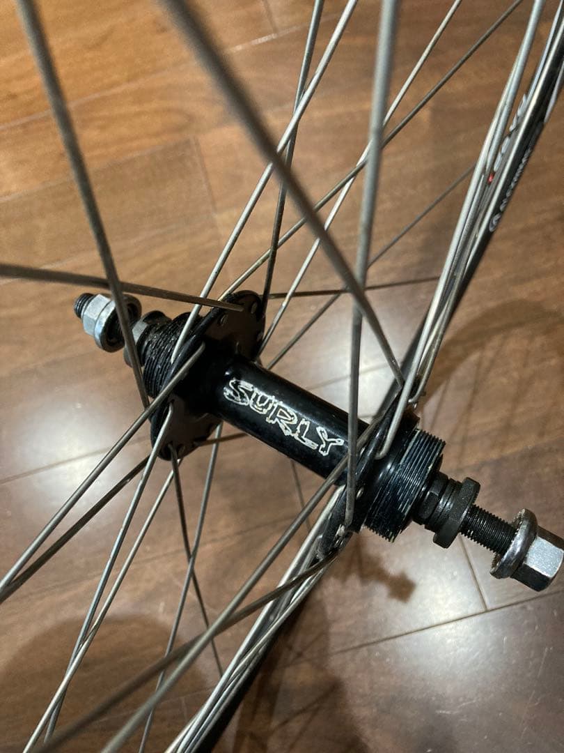 SURLY ハブ　ピスト用ALEXRIMSリアホイール　クリンチャー