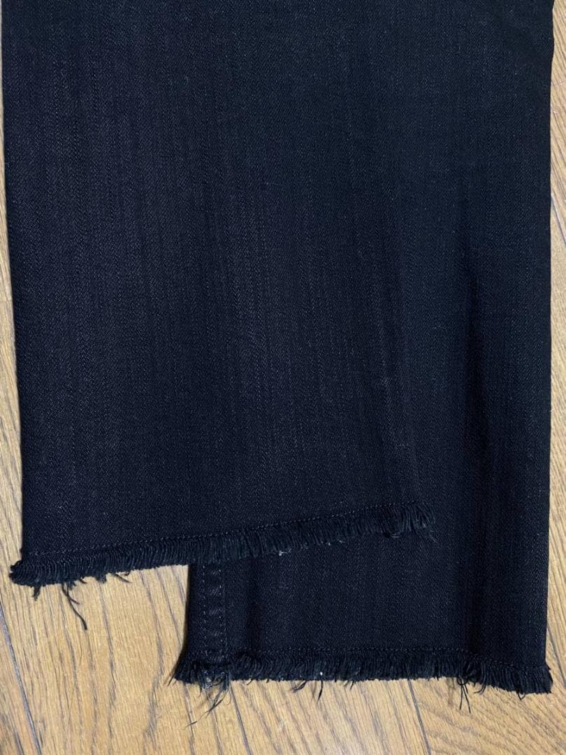 ナンバーナイン S08-NNP006 PAIN ハート涙 ストレッチデニムパンツ