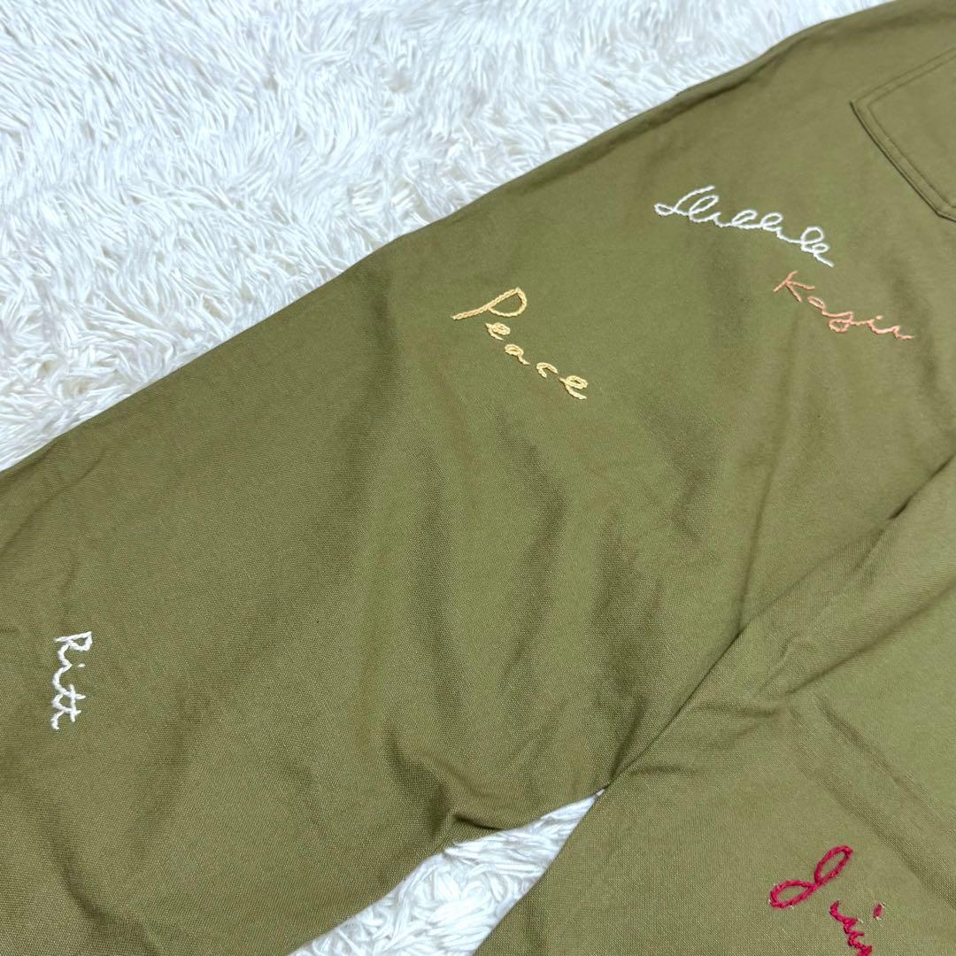 AVIREX HOSU ホス コラボ 手刺繍 ベイカーパンツ ミリタリー XL