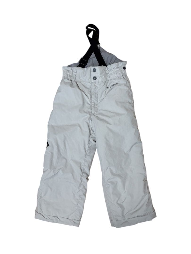 mont-bell スキーウェア キッズ110用 上下パウダーライトセット