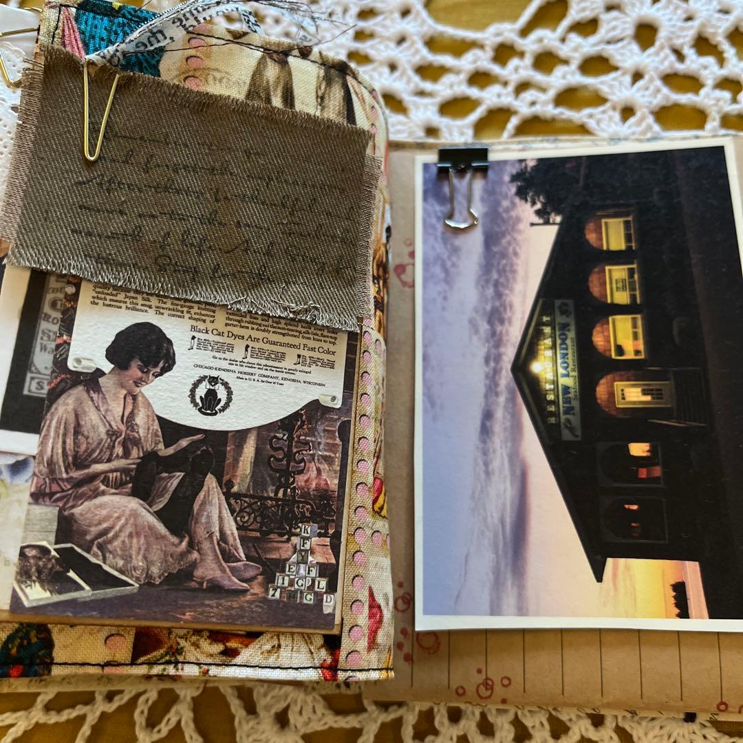 ファブリックジャンクジャーナル＊ヴィンテージ調 【一名様限定】