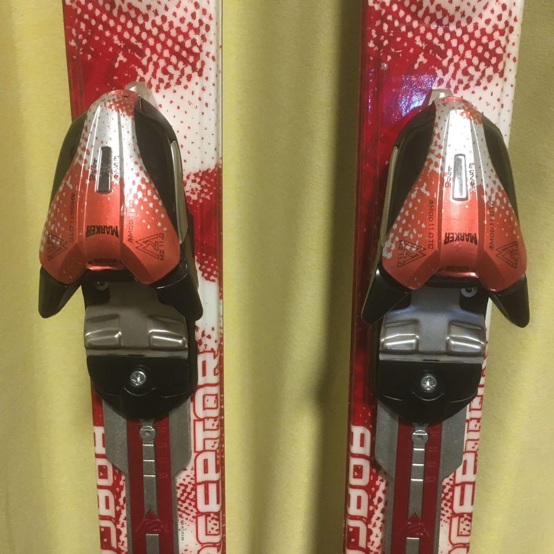 k2 スキー板　170cm 美品 ビンディング付き　カービングスキー