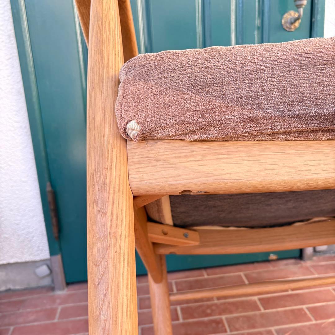 【カリモク】karimoku アームチェア オーク　ダイニング　送料無料