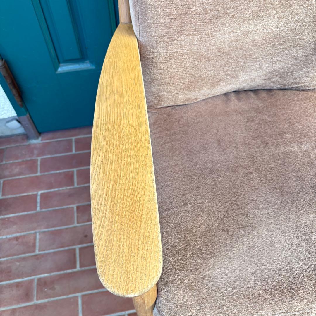 【カリモク】karimoku アームチェア オーク　ダイニング　送料無料