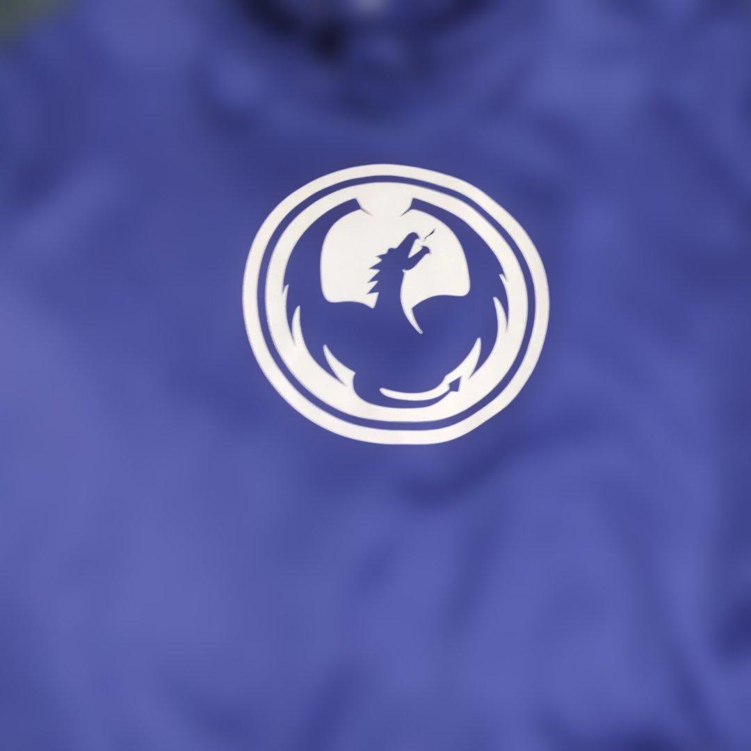 ストレートシックス　DRAGON　パーカー　スノーボード　裏起毛　ネイビー