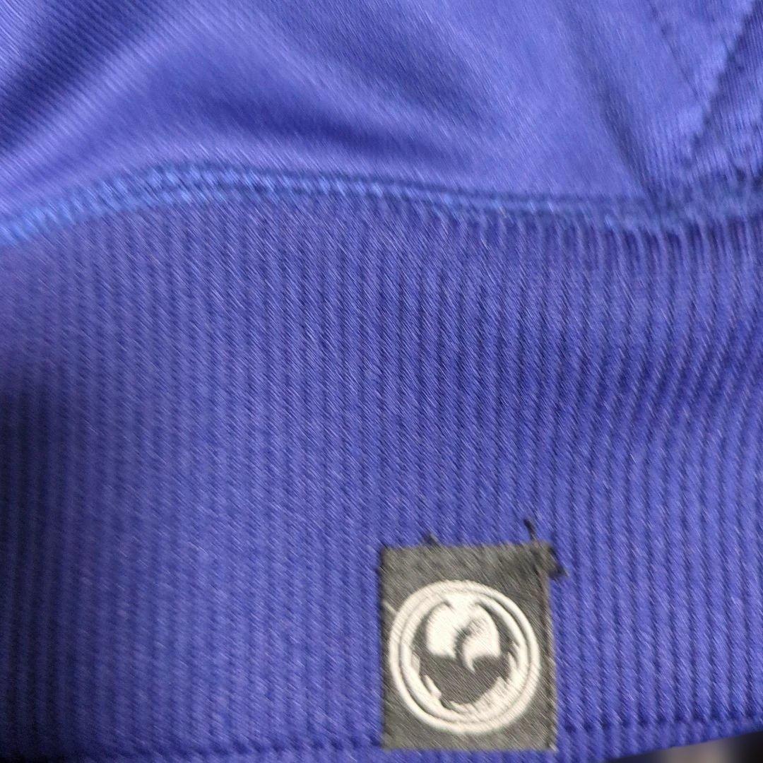 ストレートシックス　DRAGON　パーカー　スノーボード　裏起毛　ネイビー