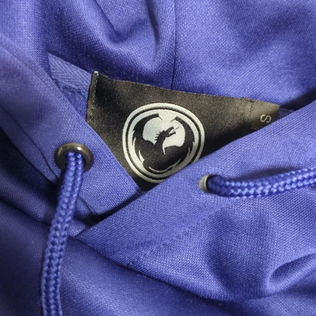 ストレートシックス　DRAGON　パーカー　スノーボード　裏起毛　ネイビー