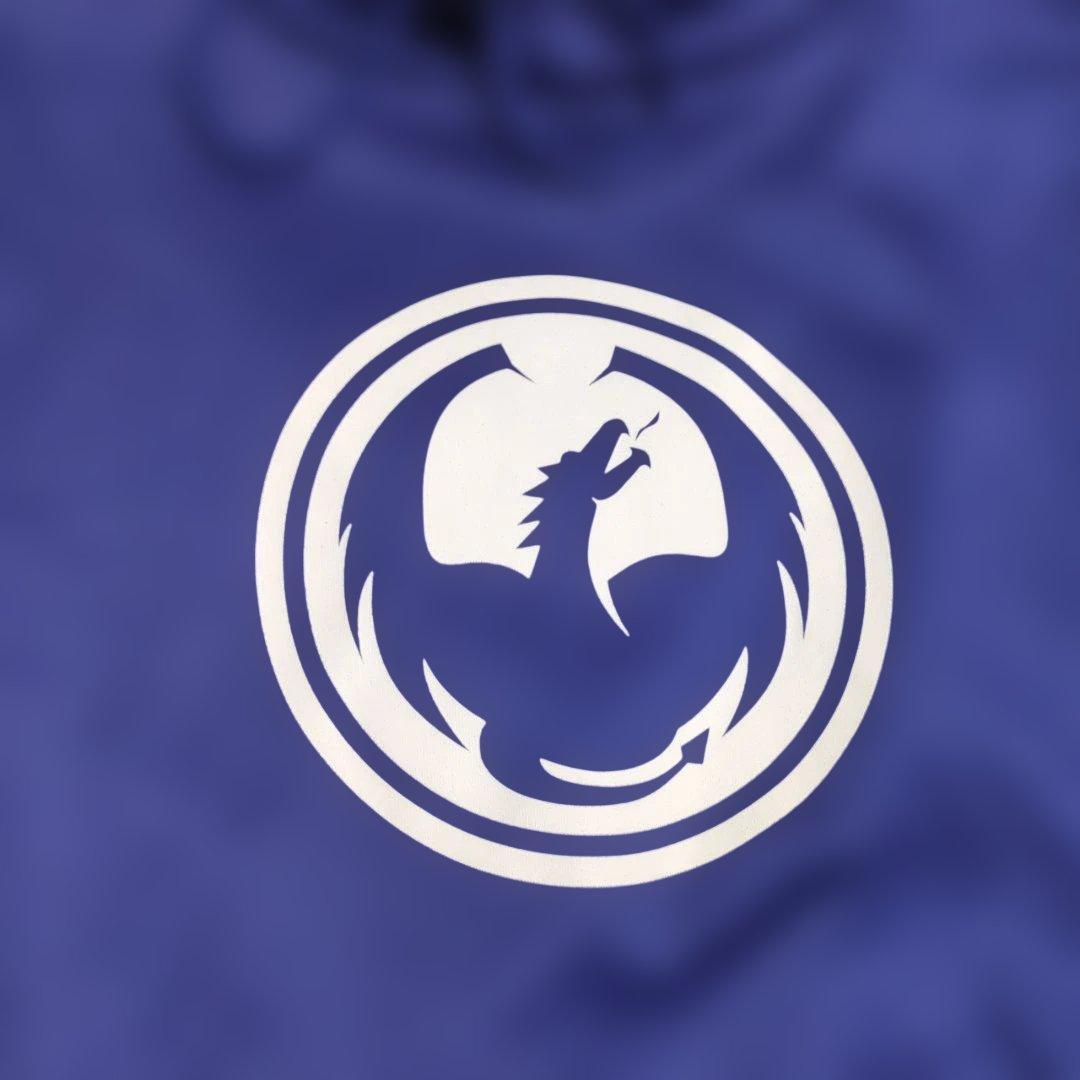 ストレートシックス　DRAGON　パーカー　スノーボード　裏起毛　ネイビー