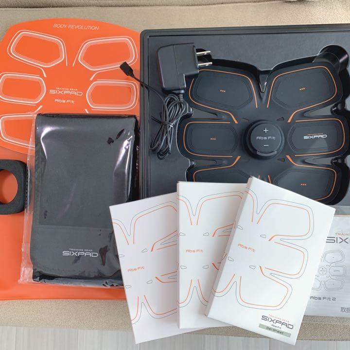 シックスパッド 純正ジェルシート3個付き SIXPAD Abs Fit2Six Pad Abs