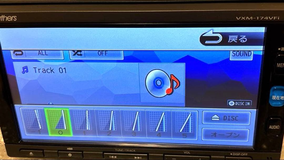 ホンダ 純正ナビ ギャザズ VXM-174VFi 動作確認済み