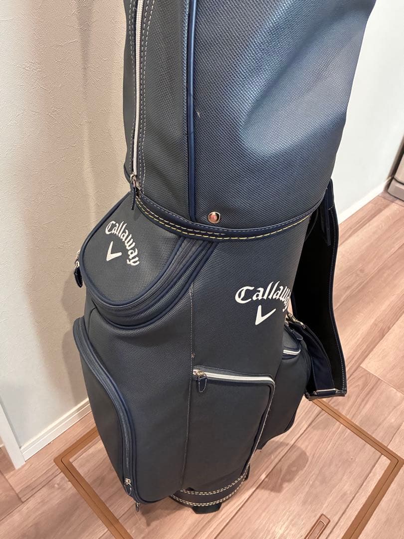 キャロウェイ　キャリーバッグ　ゴルフバッグ　ネイビー