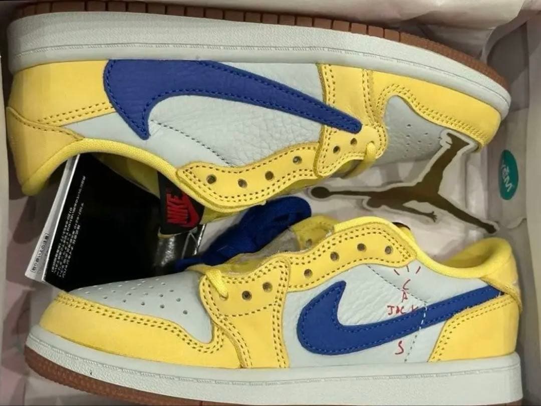 D*1様 未使用 Travis Scott Nike PS Air Jordan