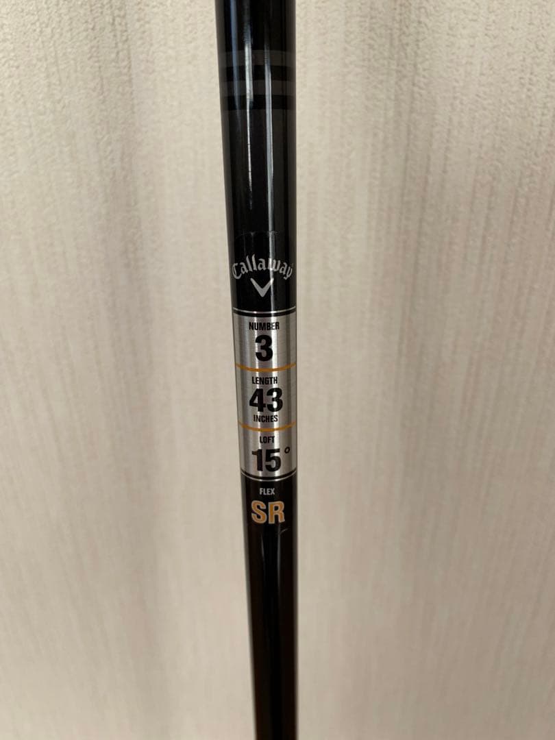 【美品】キャロウェイ　AIスモークMAX フェアウェイウッド3番（SR）