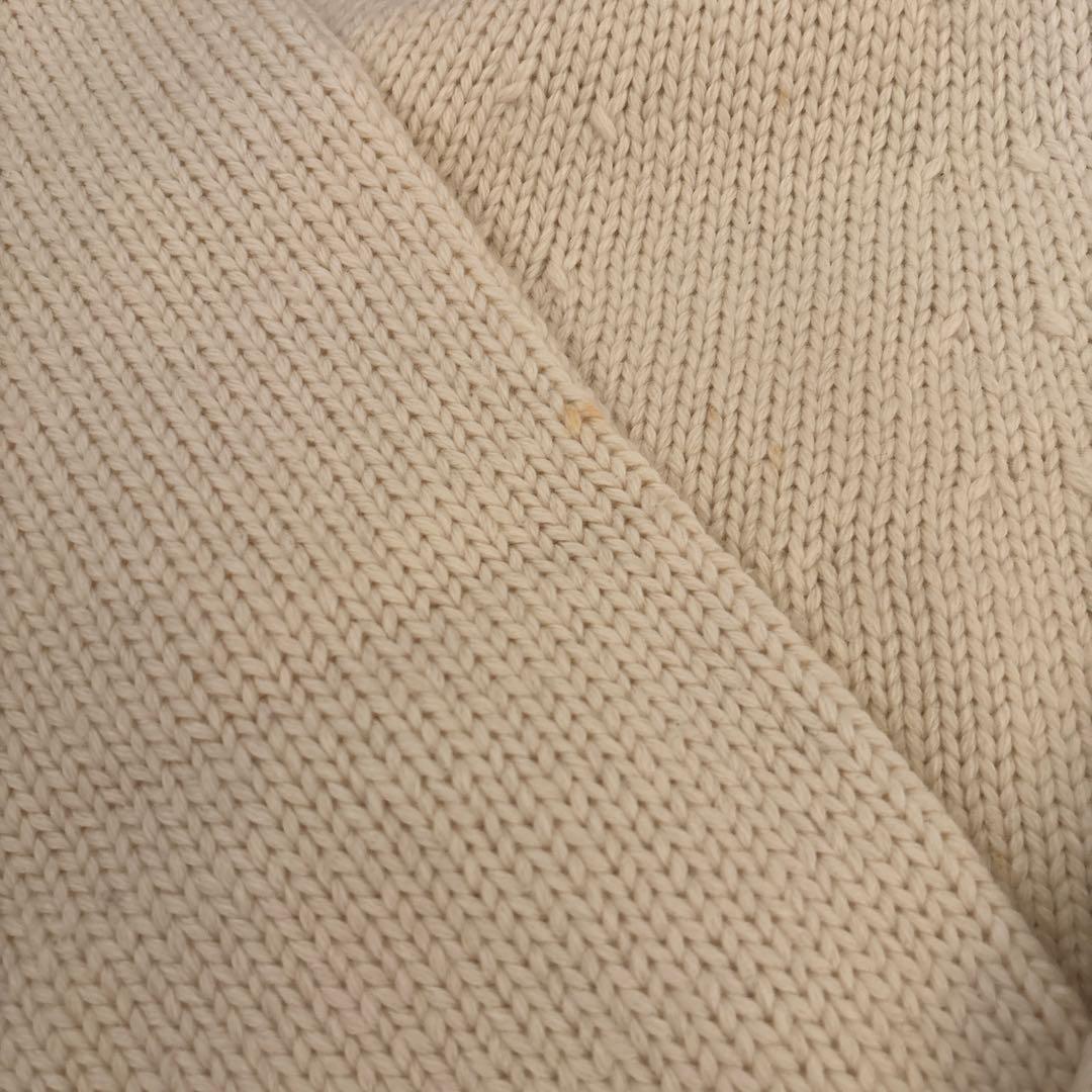 COMOLI ハンドクルーネックニット