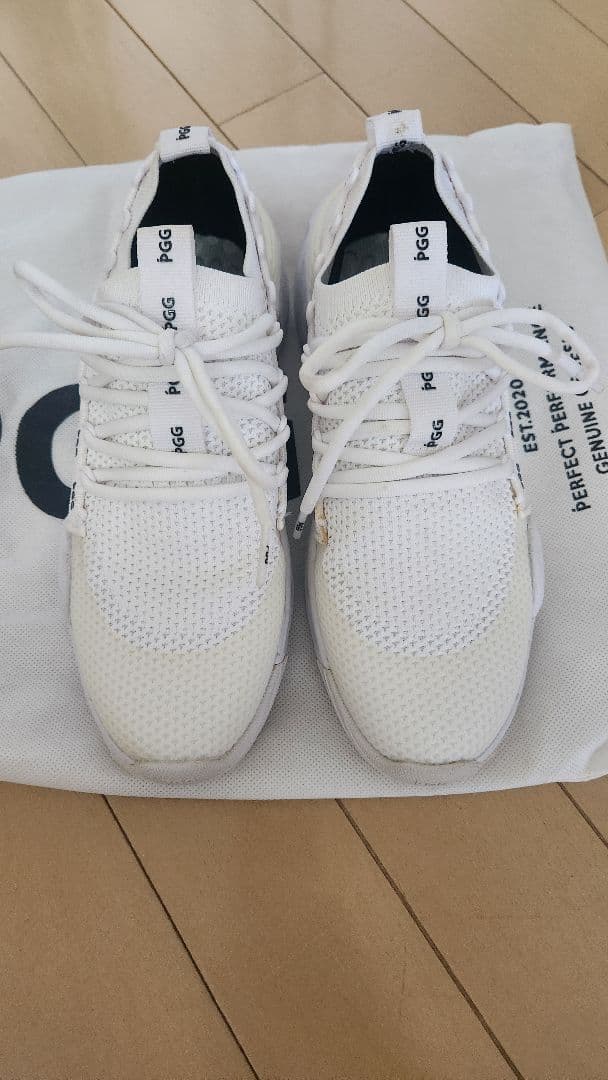 PGG スパイクレスゴルフシューズ レディース ホワイトパーリーゲイツ