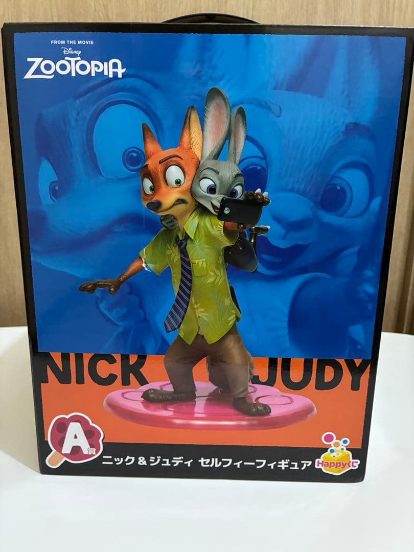 ズートピア ニック & ジュディ ハッピーくじ セルフィーフィギュア