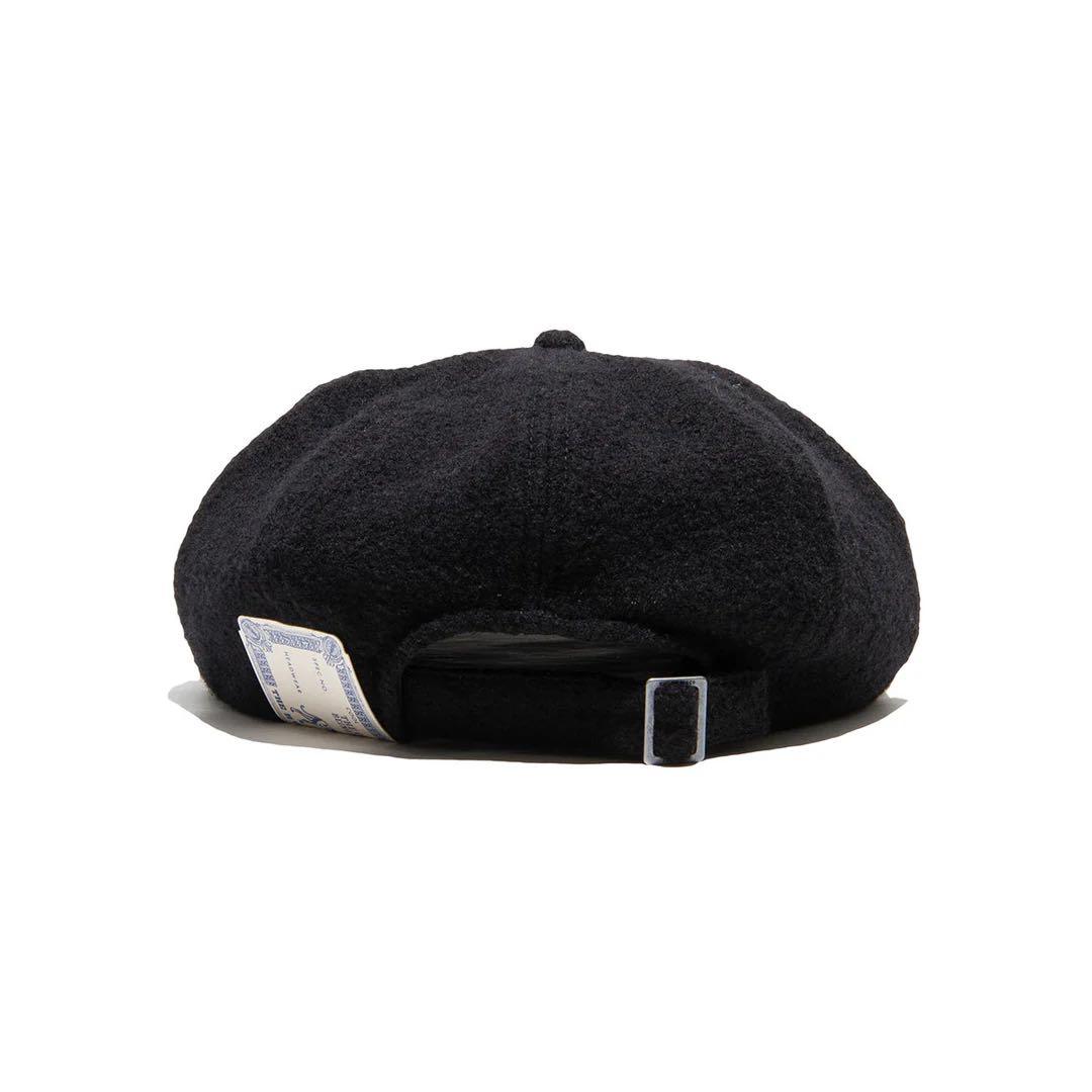 帽子 WOOL WASHED HUNTING - Black D-00979